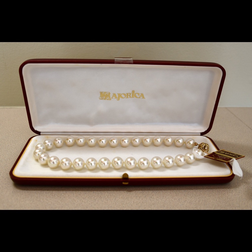 Timeless Majorica 12mm - 16" strand.